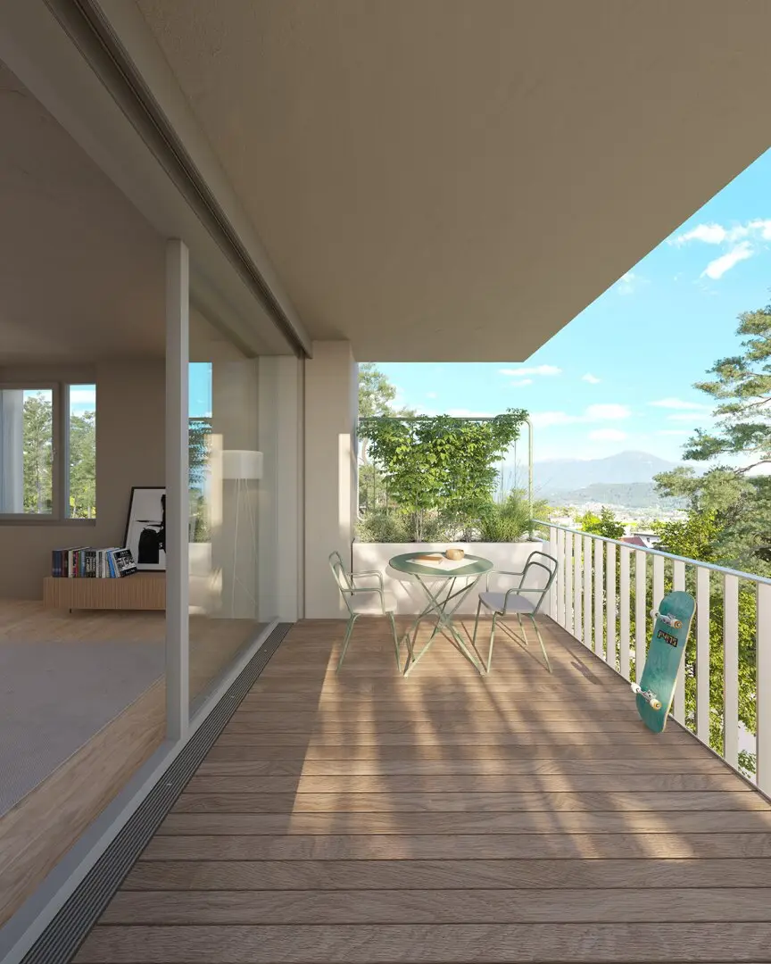 Provisionsfrei: 2-Zimmer-Wohnung mit Ost- & Südbalkon | ca. 52 m² | Quartier Anna
