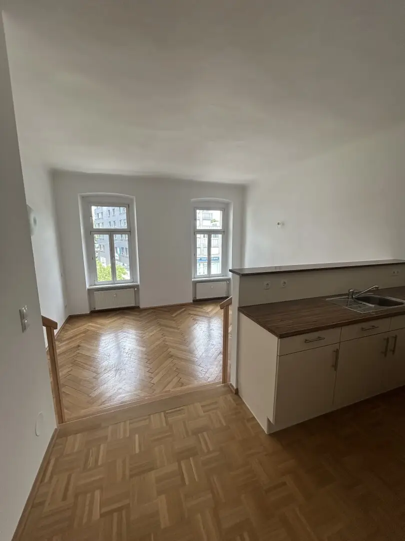 Smart aufgeteilte Altbauperle: 44,68 m² Wohnkomfort mit Charme & Charakter!