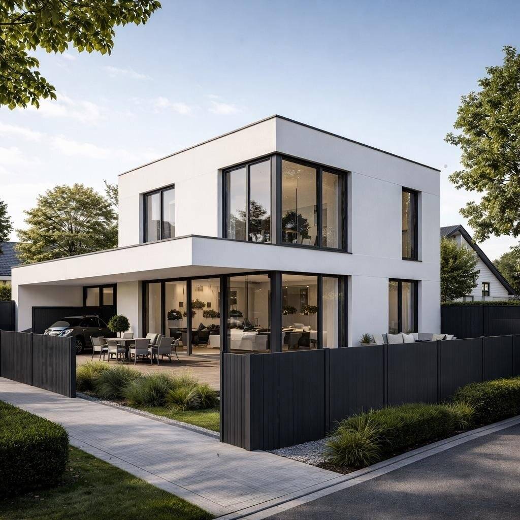 Einfamilienhaus auf attraktivem Eckgrundstück in 1220 Wien-BAUPROJEKT-BELAGSFERTIG