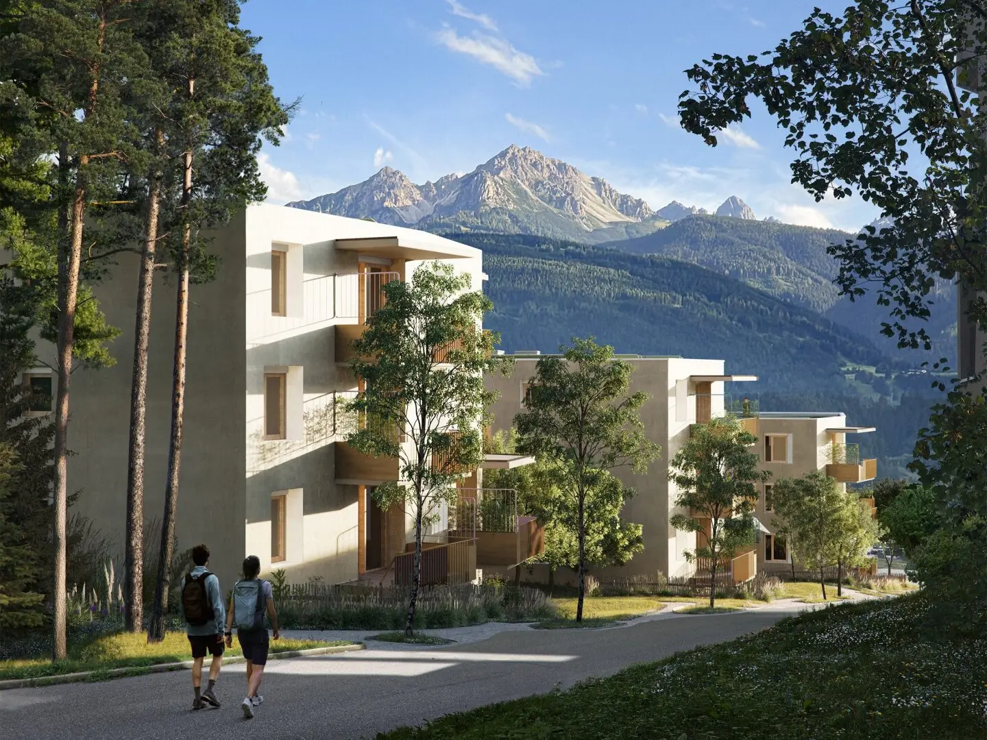 Provisionsfrei: 3-Zimmer Wohnung mit Balkon | ca. 56 m² | Quartier Anna