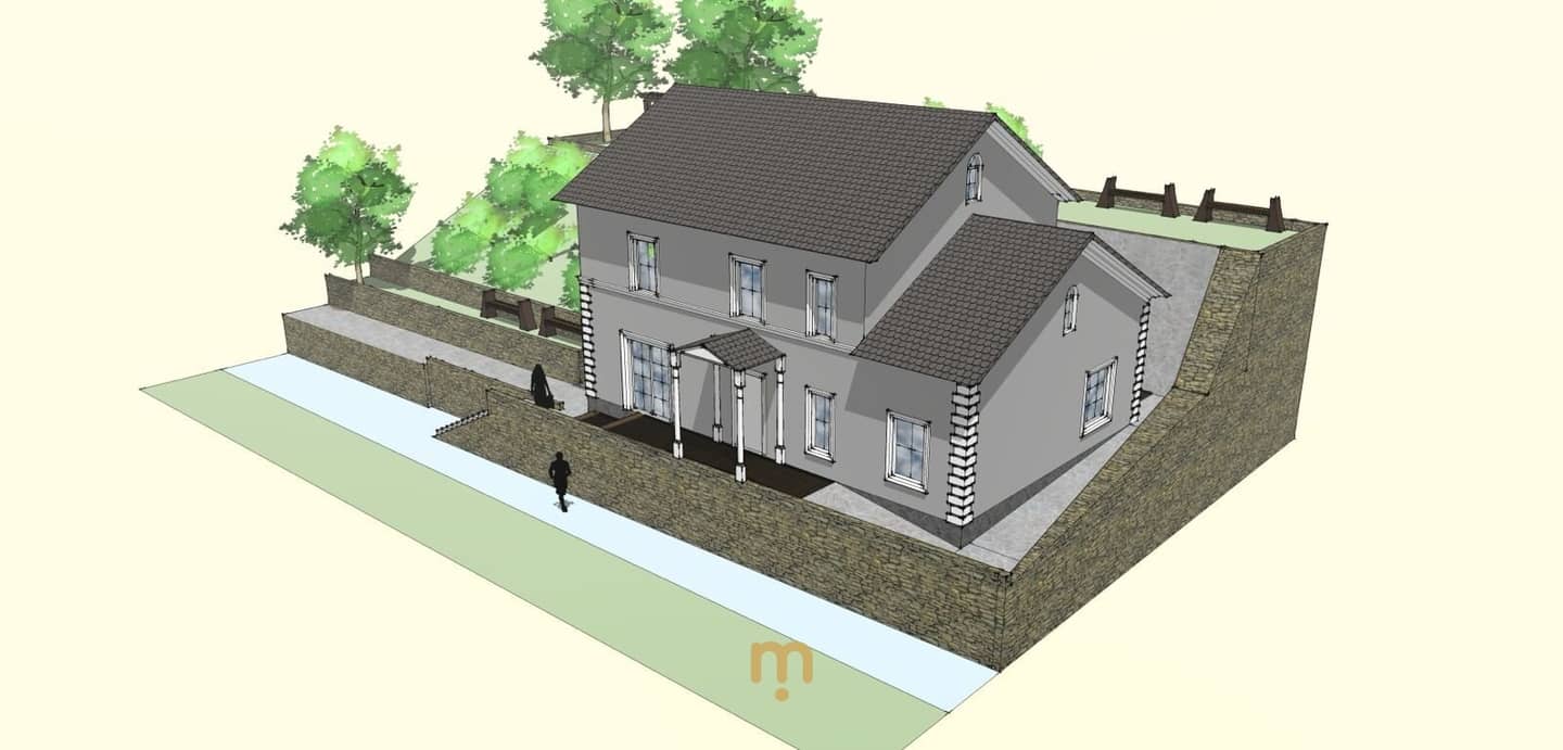 Baugrund für Einfamilien- oder Doppelhaus: 659m² in 3160 Traisen, Altbestand bereits entfernt, alle Anschlüsse