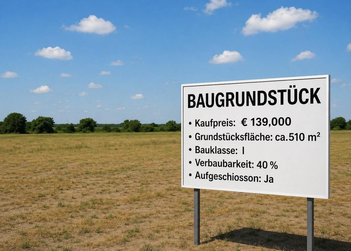 aufgeschlossenes Baugrundstück in Potzneusiedl zu verkaufen