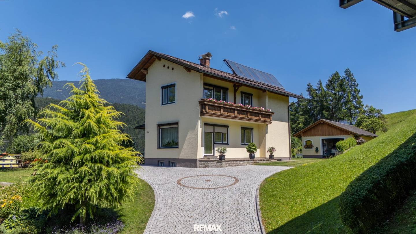 Ruhe, Natur und Platz – gepflegtes Einfamilienhaus in Feistritz an der Drau