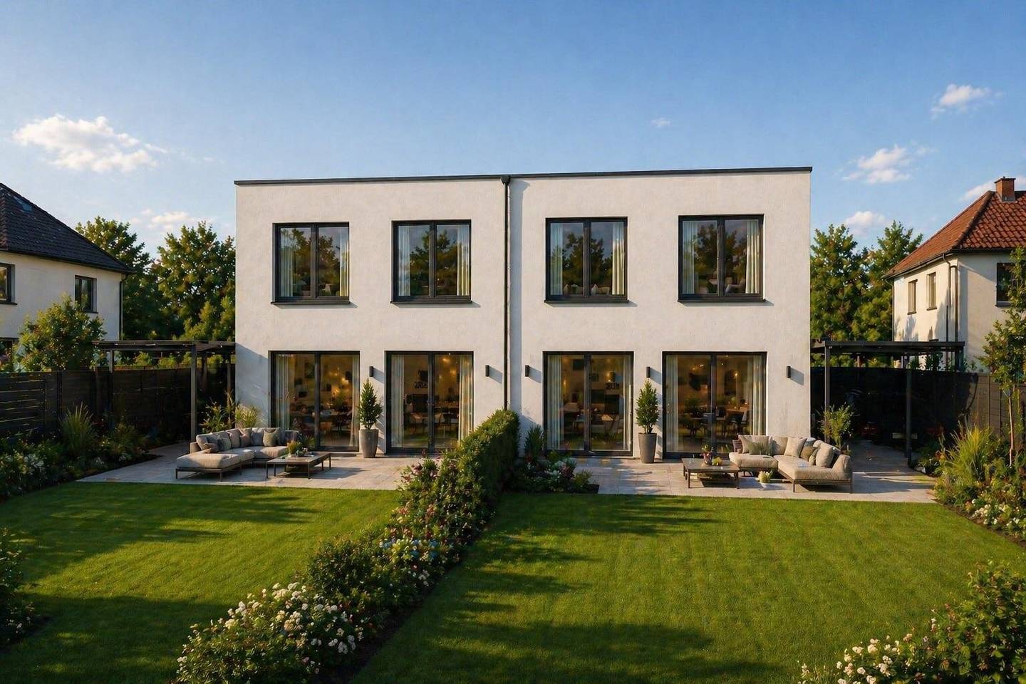 Hochwertige Doppelhaushälfte in 2601 Theresienfeld - inkl. Grund + Hausbau & Belagsfertig * BAUPROJEKT