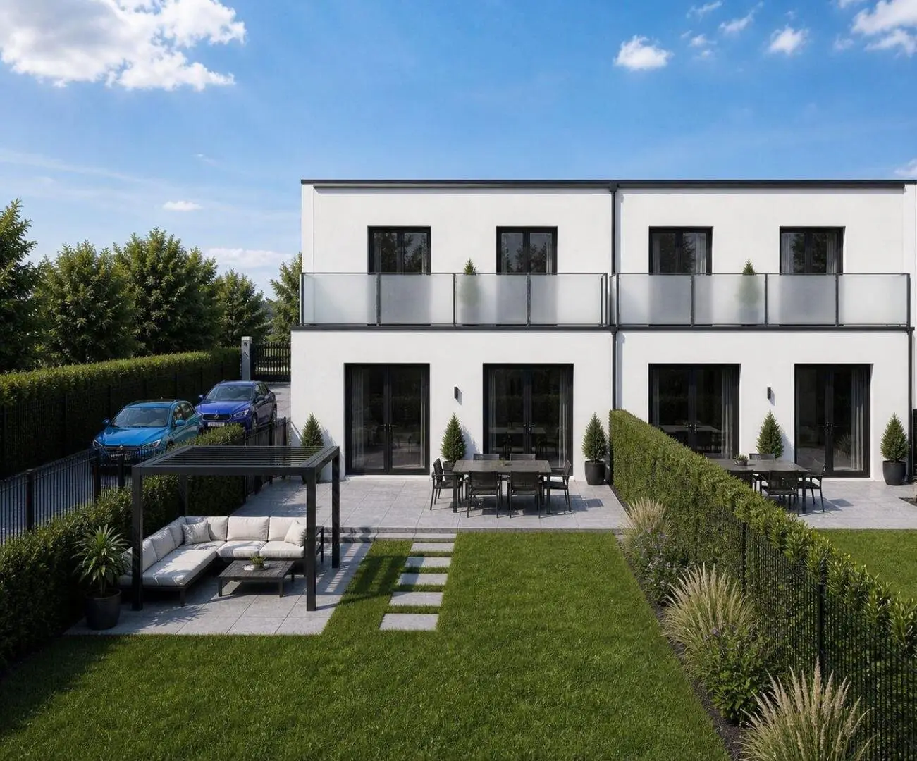 Traumhafte Doppelhaushälfte (schlüsselfertig) mit Garten & Terrasse in Wien 1100 – Neubau um nur € 499.900