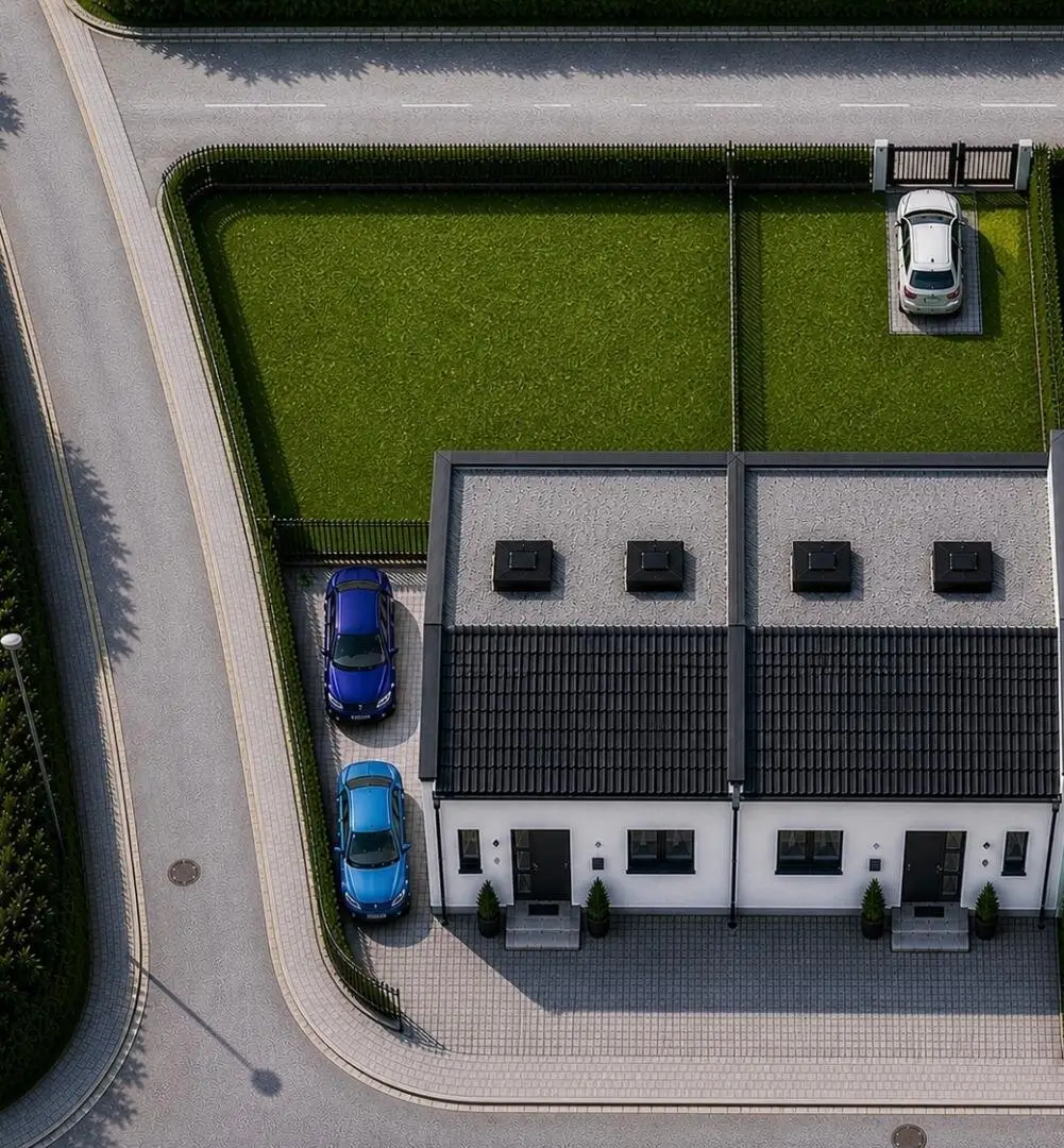 Traumhafte Doppelhaushälfte (schlüsselfertig) mit Garten & Terrasse in Wien 1100 – Neubau um nur € 499.900