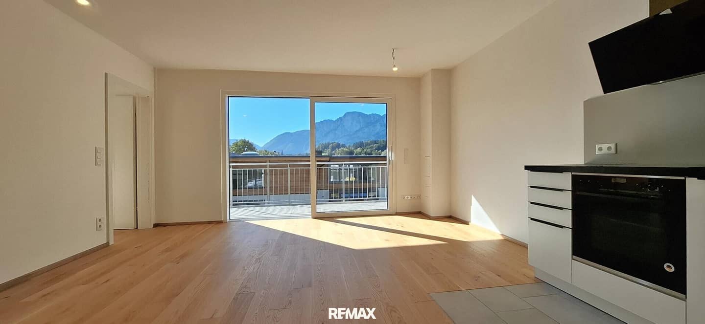 ERSTBEZUG - Exklusive 3-Zi-Neubauwohnung mit Sonnenbalkon in Mondsee-Tiefgraben