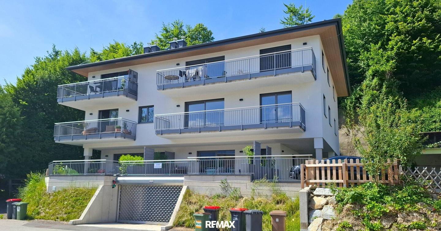 ERSTBEZUG - Exklusive 3-Zi-Neubauwohnung mit Sonnenbalkon in Mondsee-Tiefgraben