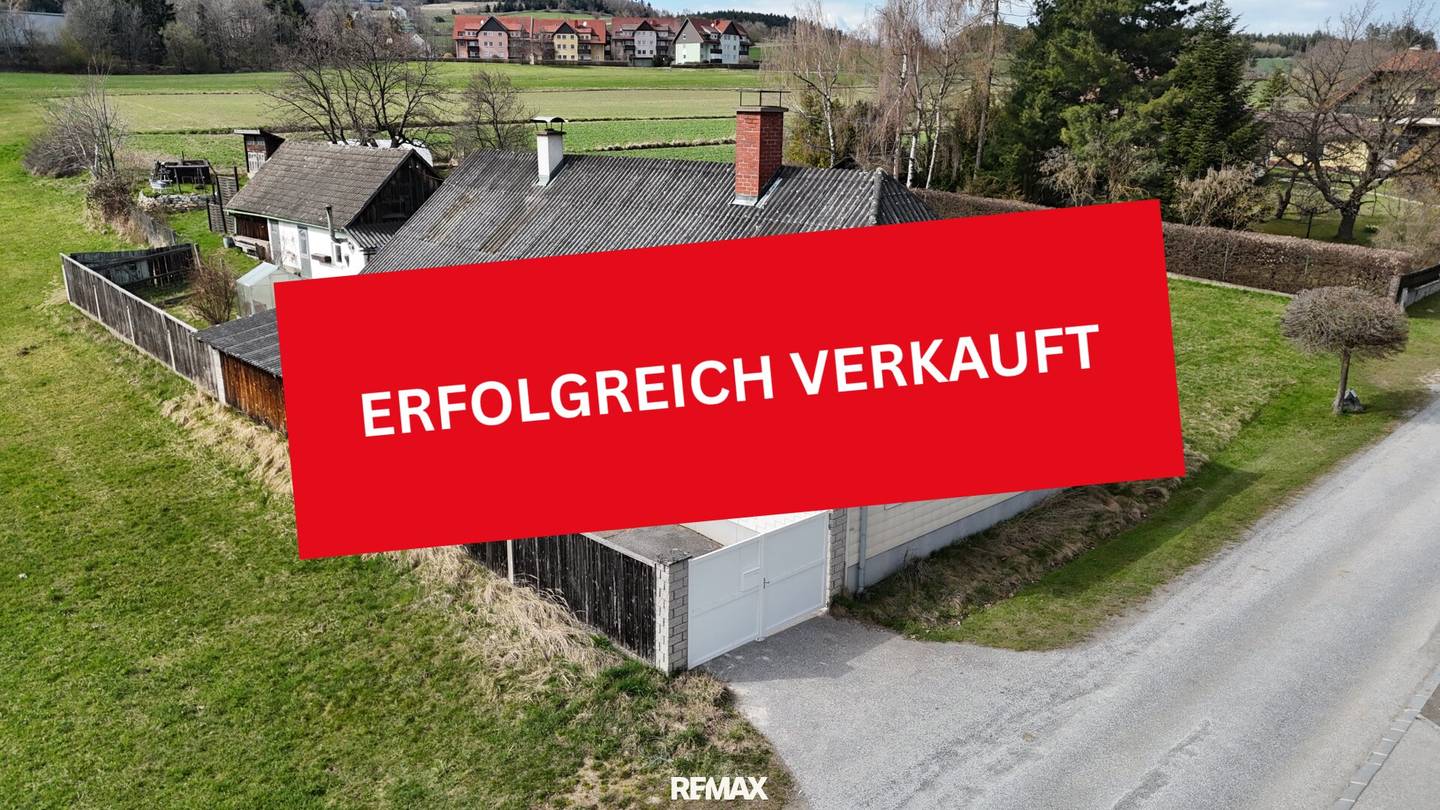 Haus mit Schuppen in Ruhelage