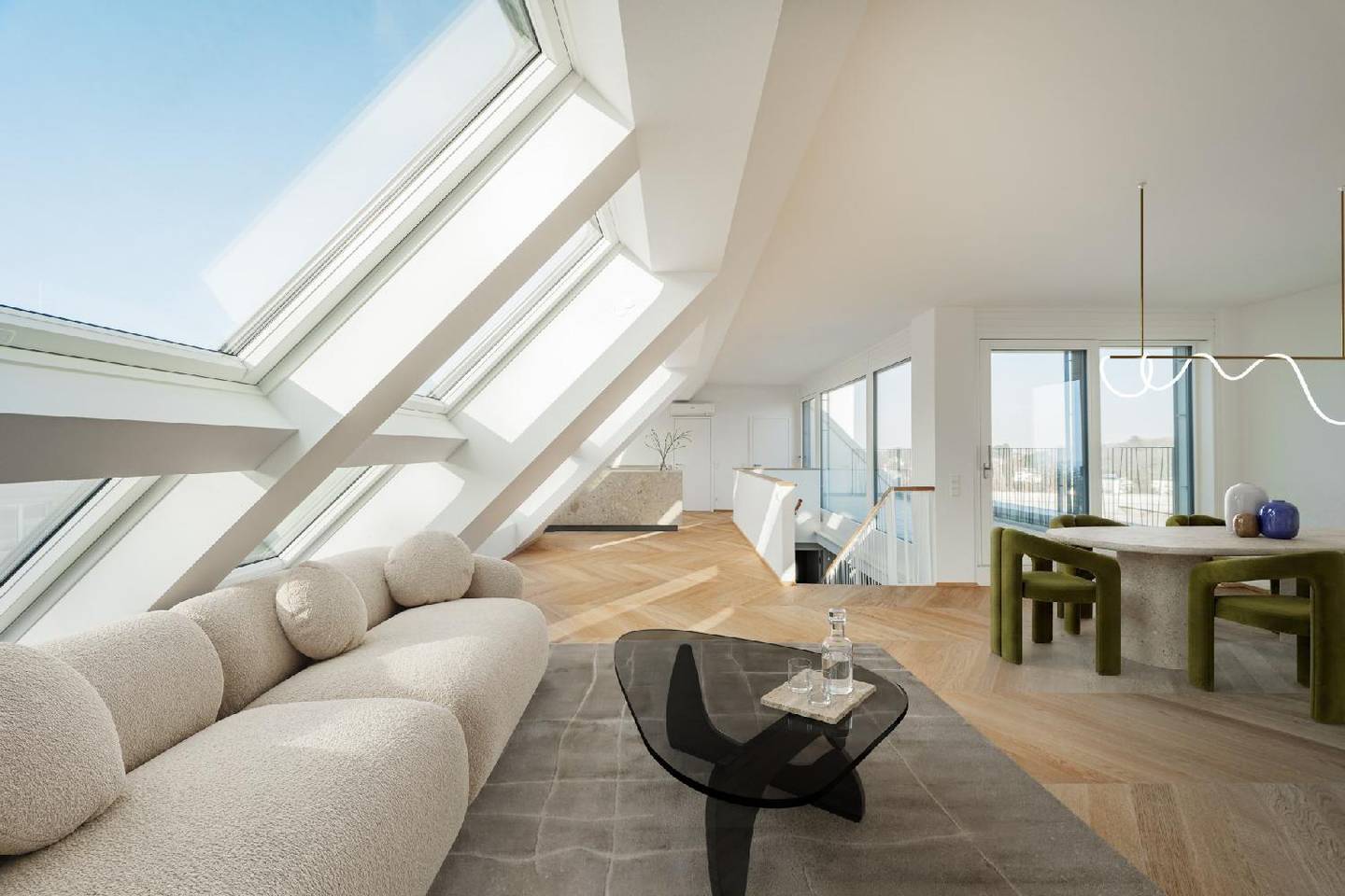 Maisonettewohnung Wienblick mit zwei Terrassen