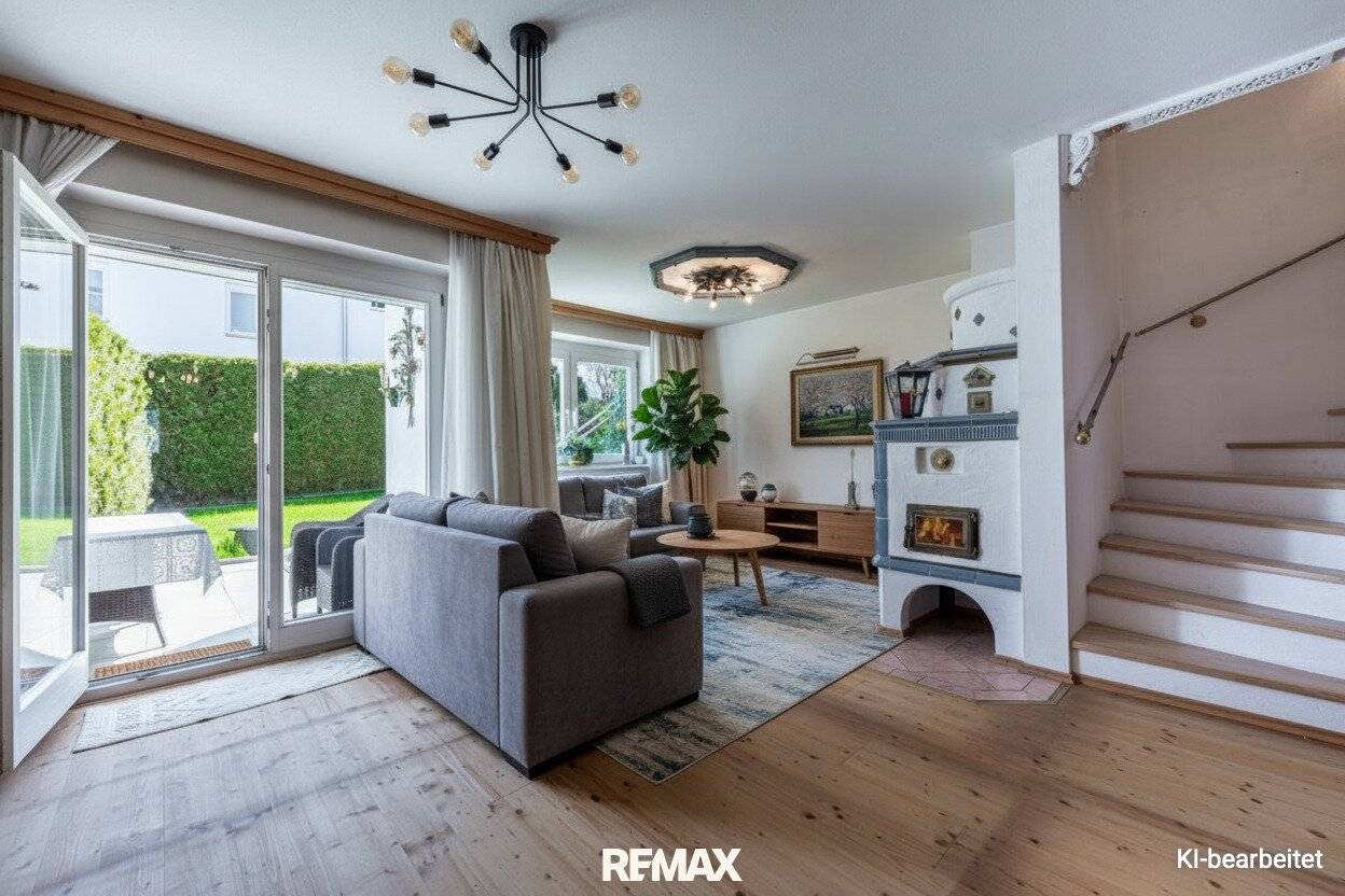 Charmantes Reihenhaus in Jochberg mit viel Platz, Kachelofen und Top-Verkehrsanbindung – ideal für Familien!