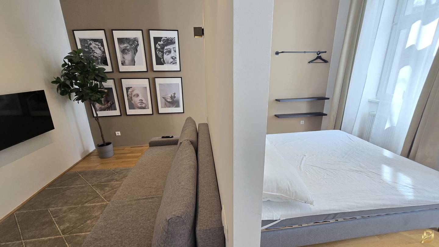 1.Zi. Wohnung, Wunderschöne Aufteilung Wohn/Schlafzimmer