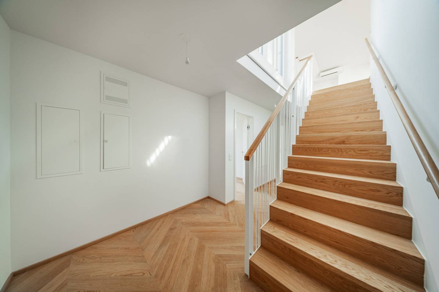Maisonettewohnung Balkon Terrasse Grünblick