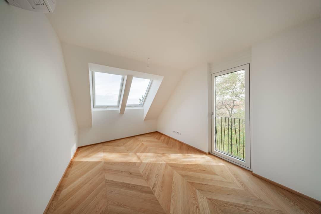 Maisonettewohnung Balkon Terrasse Grünblick