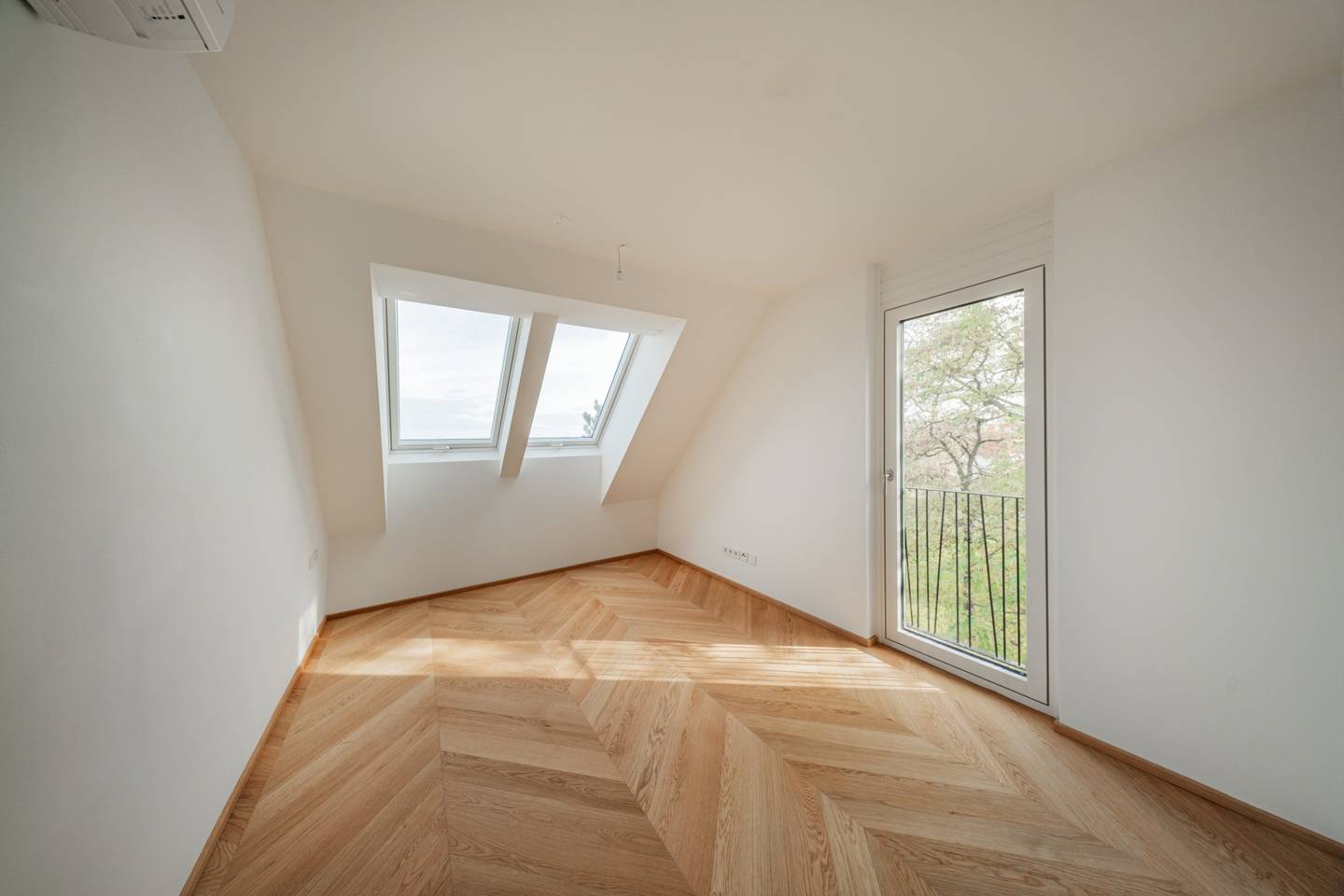 Maisonettewohnung Balkon Terrasse Grünblick