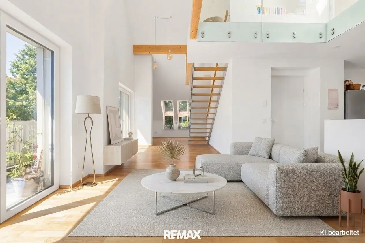 Exklusive Penthouse-Maisonette-Wohnung am Kreuzbergl - Wohnen zwischen Stadt, Bergen und Himmel