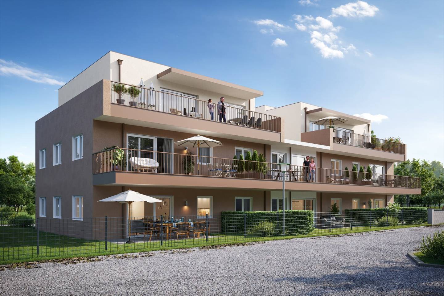 Hell, geräumig, hochwertig – 3-Zimmer-Gartenwohnung in Mattighofen