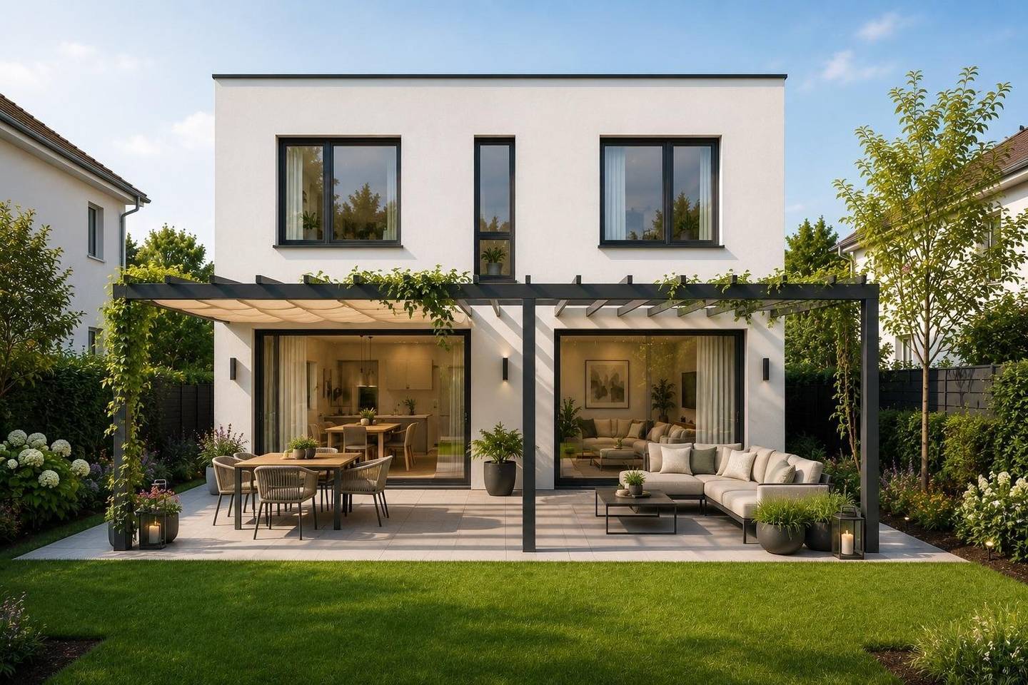 Wohnen in 2230 Gänserndorf Süd- Einfamilienhaus zu Verkaufen *BELAGSFERTIG* HAUSBAU + GRUND IM PREIS *NEUBAUPROJEKT*