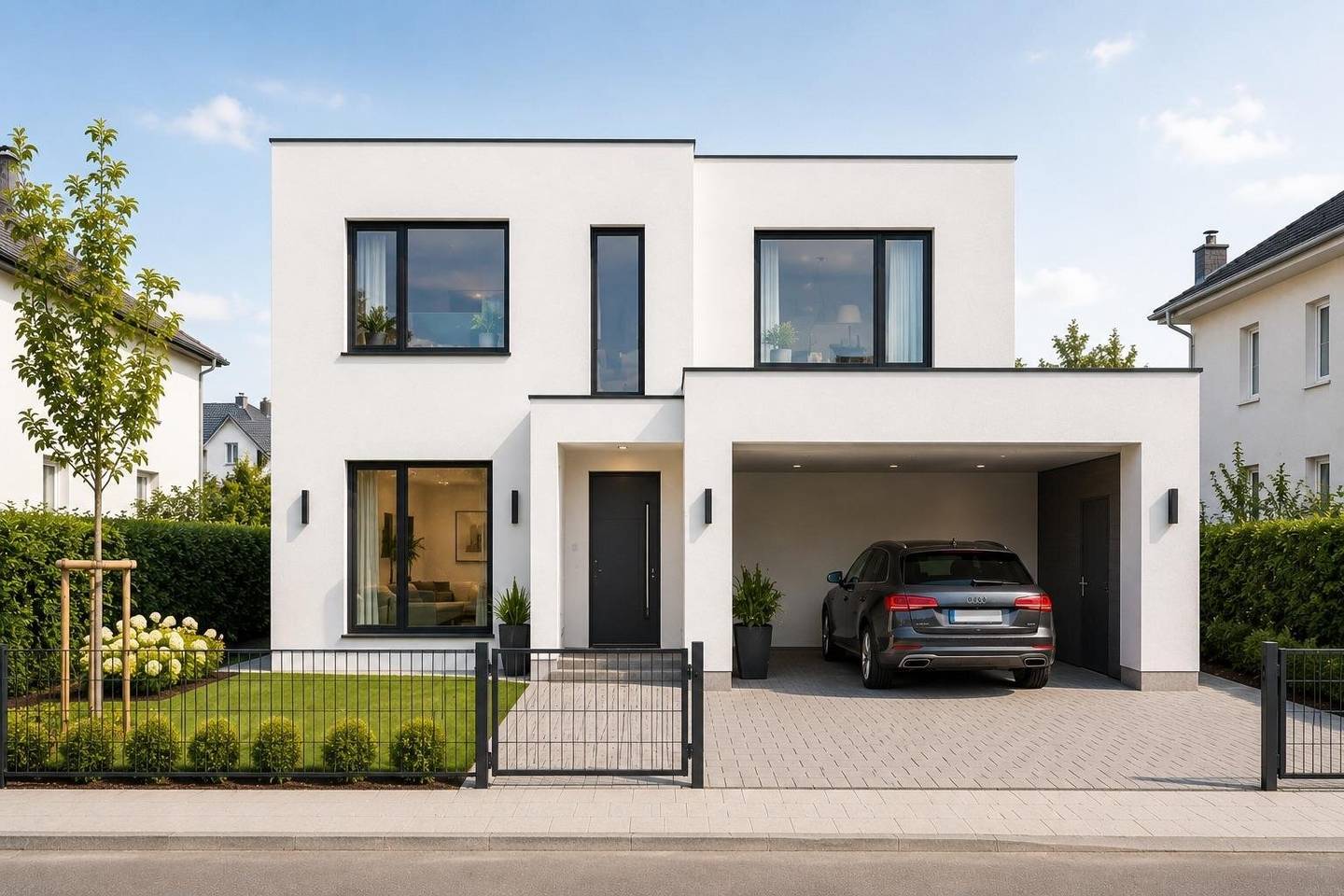 Wohnen in 2230 Gänserndorf Süd- Einfamilienhaus zu Verkaufen *BELAGSFERTIG* HAUSBAU + GRUND IM PREIS *NEUBAUPROJEKT*