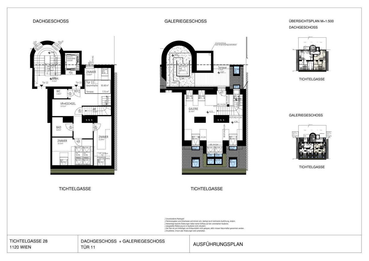 Moderne 3-Zimmer Maisonette-Wohnung mit Terrasse in 1120 Wien!