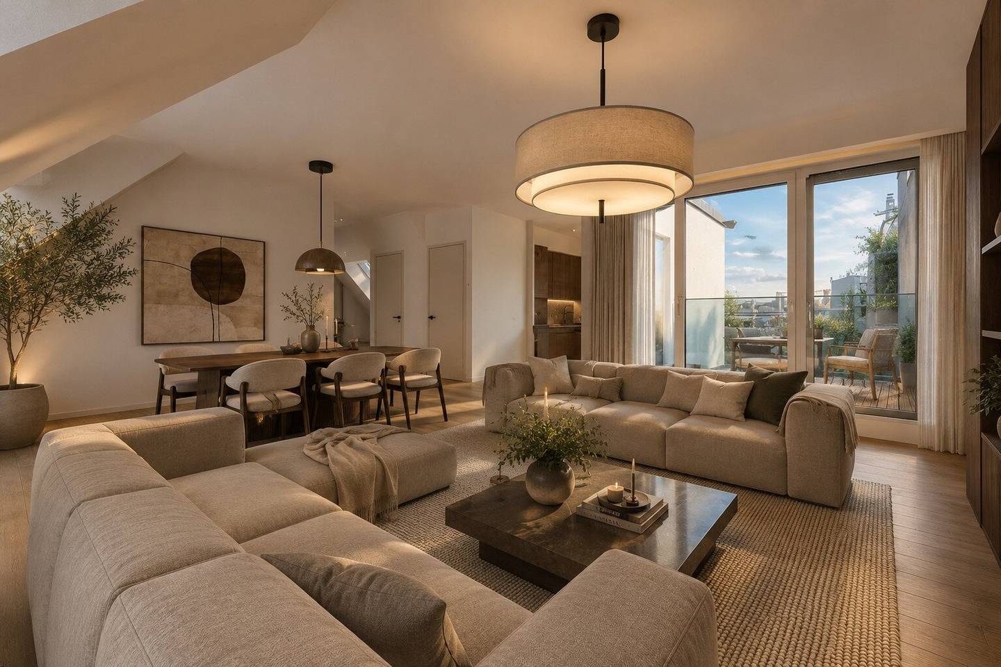 Exklusive Maisonette mit großzügigen Freiflächen und Master-Suite