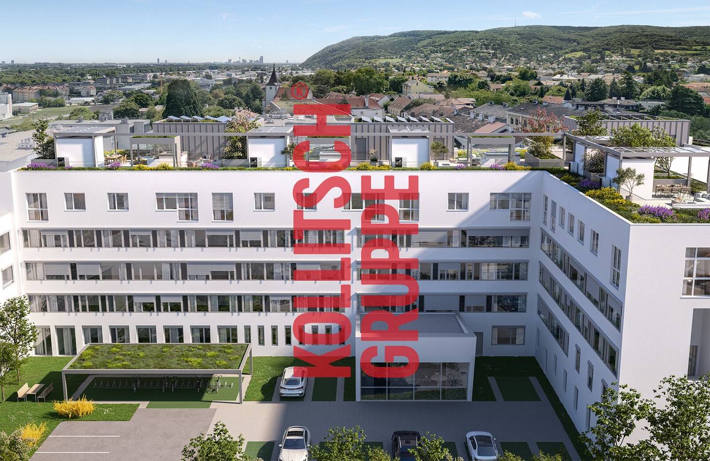 ROOFTOP GARDENS | Top 14 | Exklusive Dachgeschoßwohnung in Klosterneuburg.