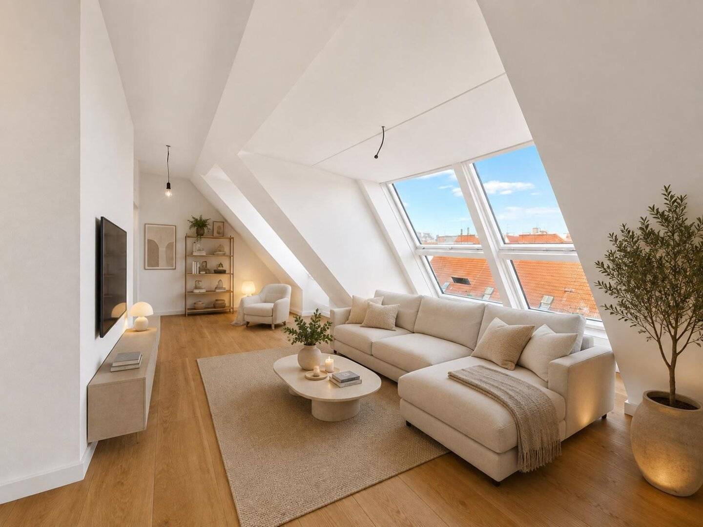 Exklusive Maisonette 3-Zimmer-DG-Wohnung mit Balkon, Terrasse & Klimaanlage nahe U-Bahn in 1030 Wien