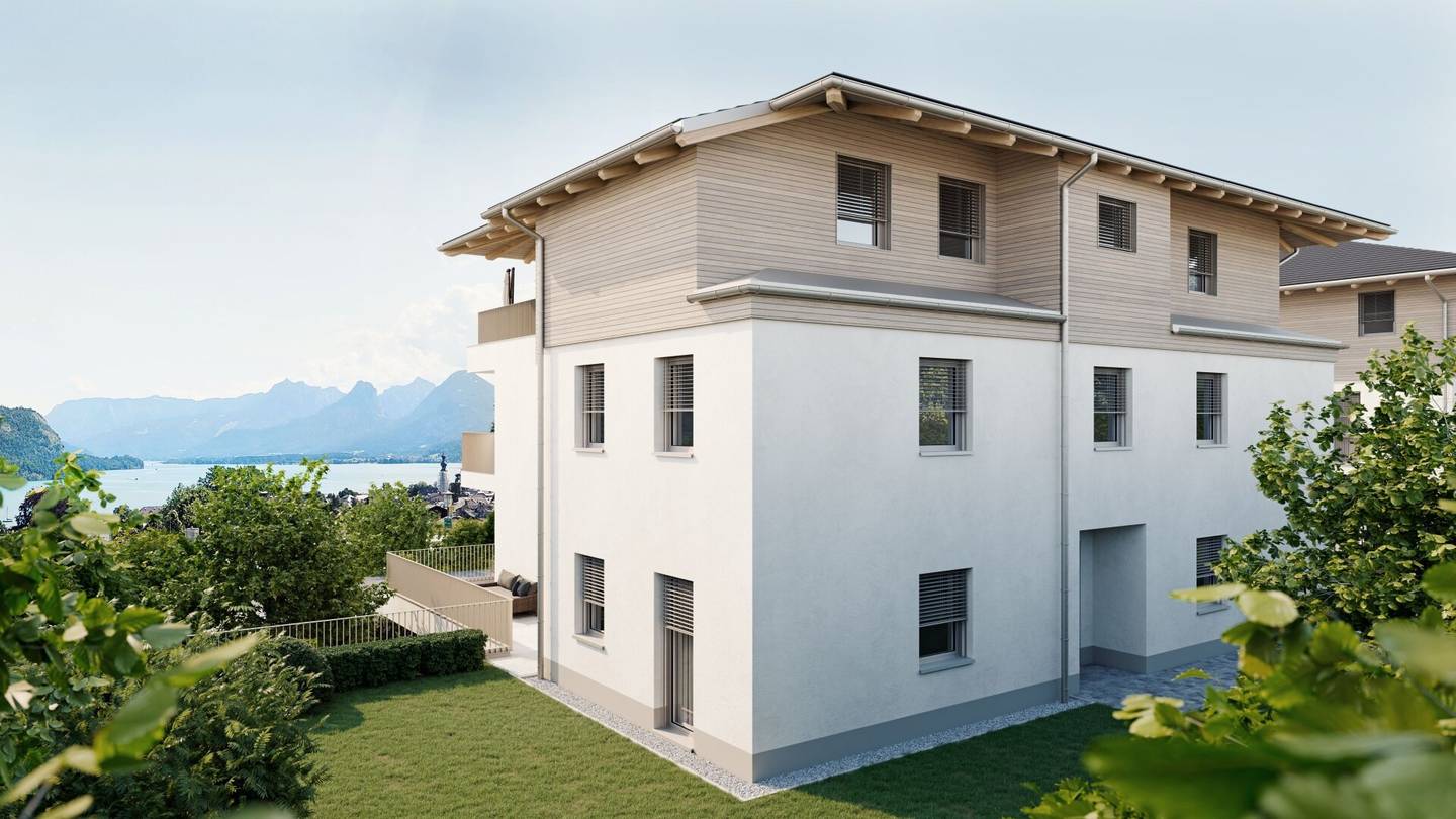 Moderne 3-Zi.-Wohnung mit Balkon & 2 Stellplätzen in St. Gilgen – Erstbezug!