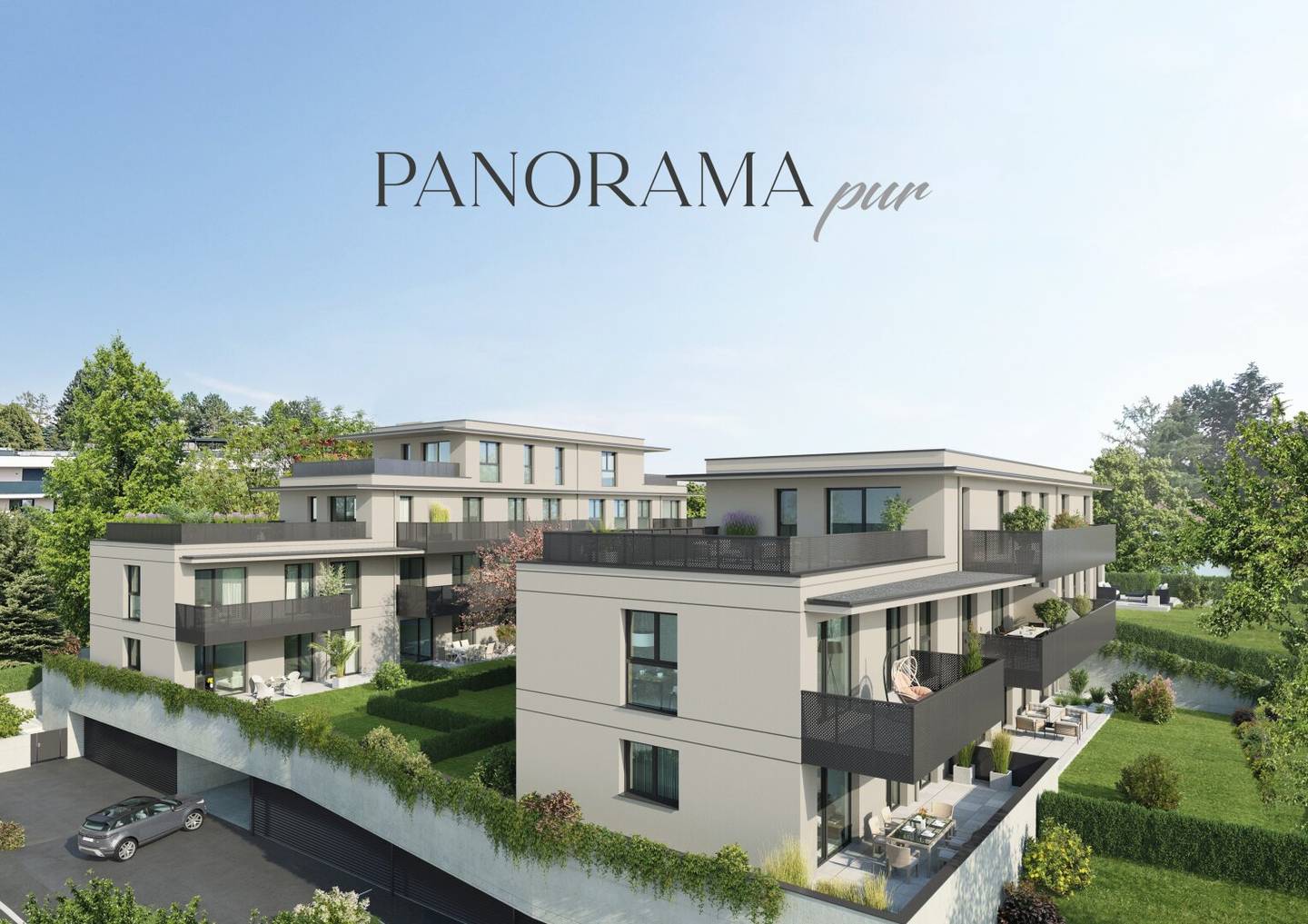 Panorama Pur - Wohnen in Graz Waltendorf - Baustart erfolgt!***