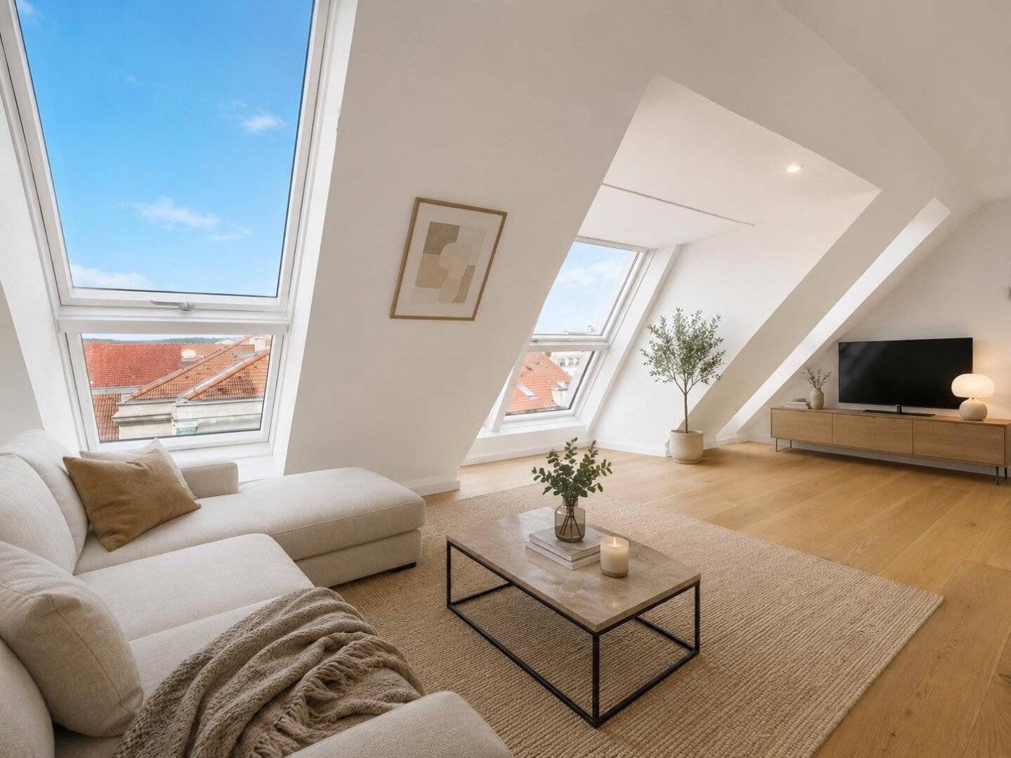 Exklusive 3-Zimmer Dachgeschoßwohnung mit Balkon & Terrasse im 1030 Wien – Erstbezug!