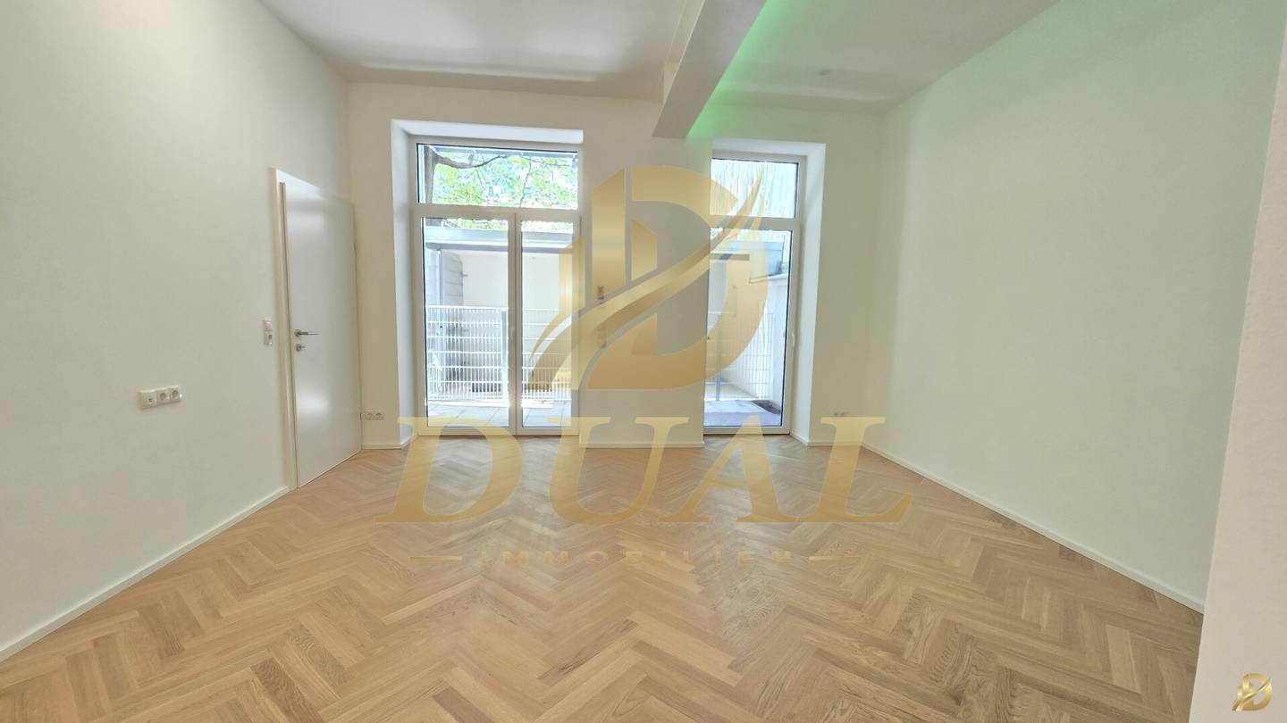 Wundervoll 3. Zimmer- Wohnung + Terrasse, Erdgeschoß, Nähe Lugner City U6. WG-geeignet