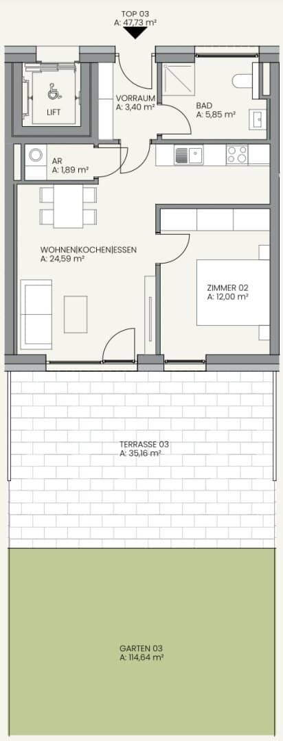 Neubauprojekt in Graz-Gösting – Wohnen im Grünen mit Stil und Privatsphäre! - Einzug 4Q 2026