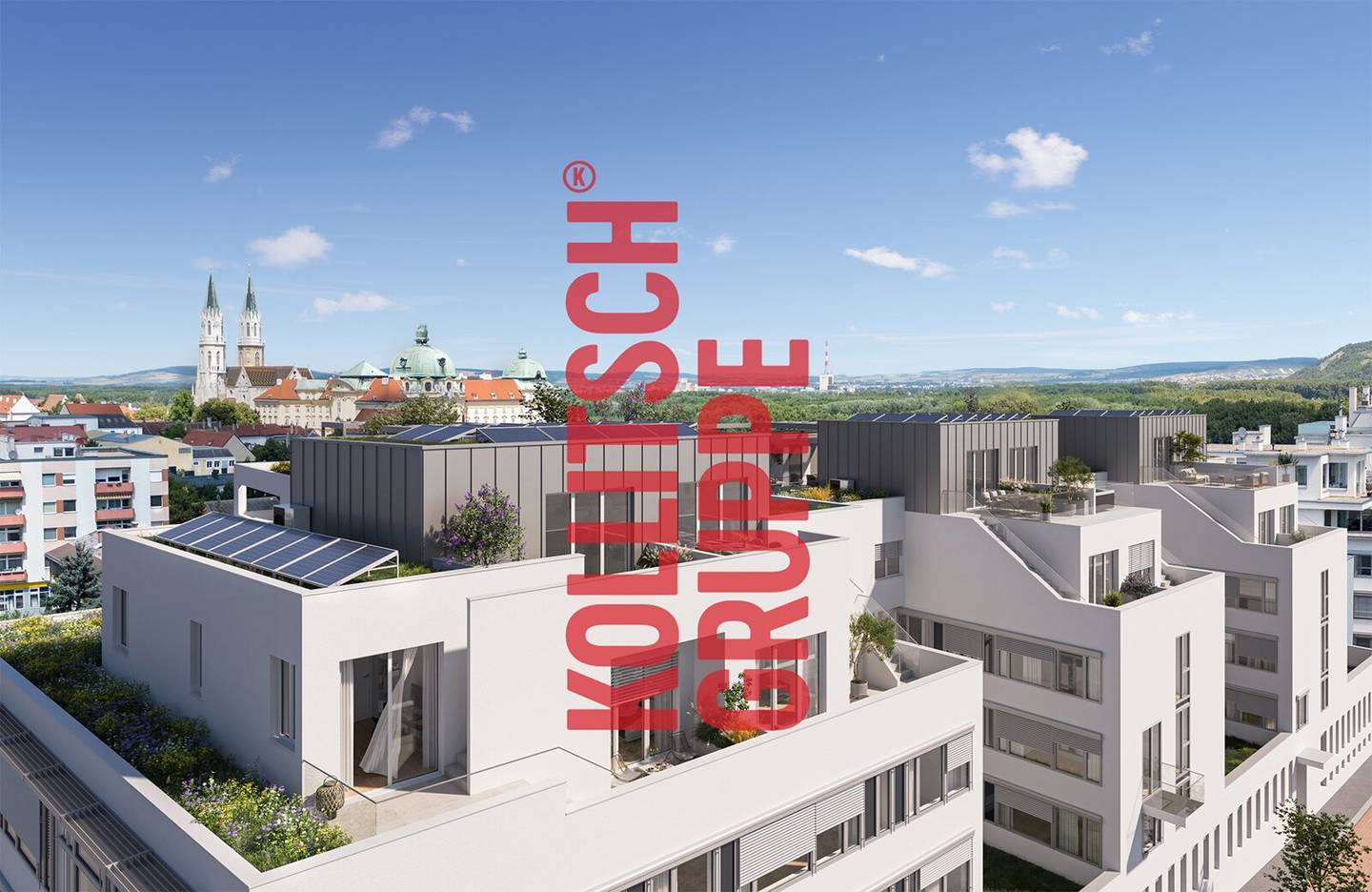 ROOFTOP GARDENS | Top 07 | Wohnen über den Dächern von Klosterneuburg.