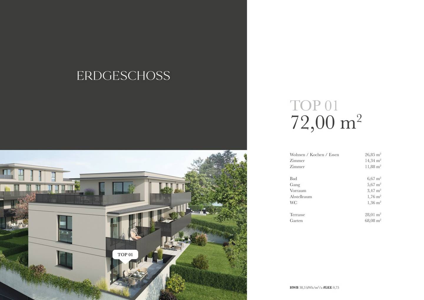 Panorama Pur - Wohnen in Graz Waltendorf - Baustart erfolgt!***
