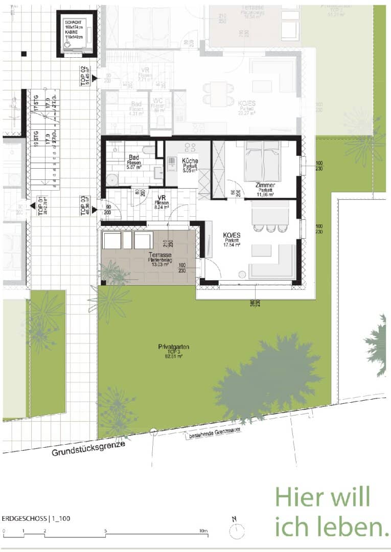 Urbanes Lebensgefühl trifft architektonische Eleganz; In Geidorf zuhause – wohnen, wo Graz am schönsten ist!