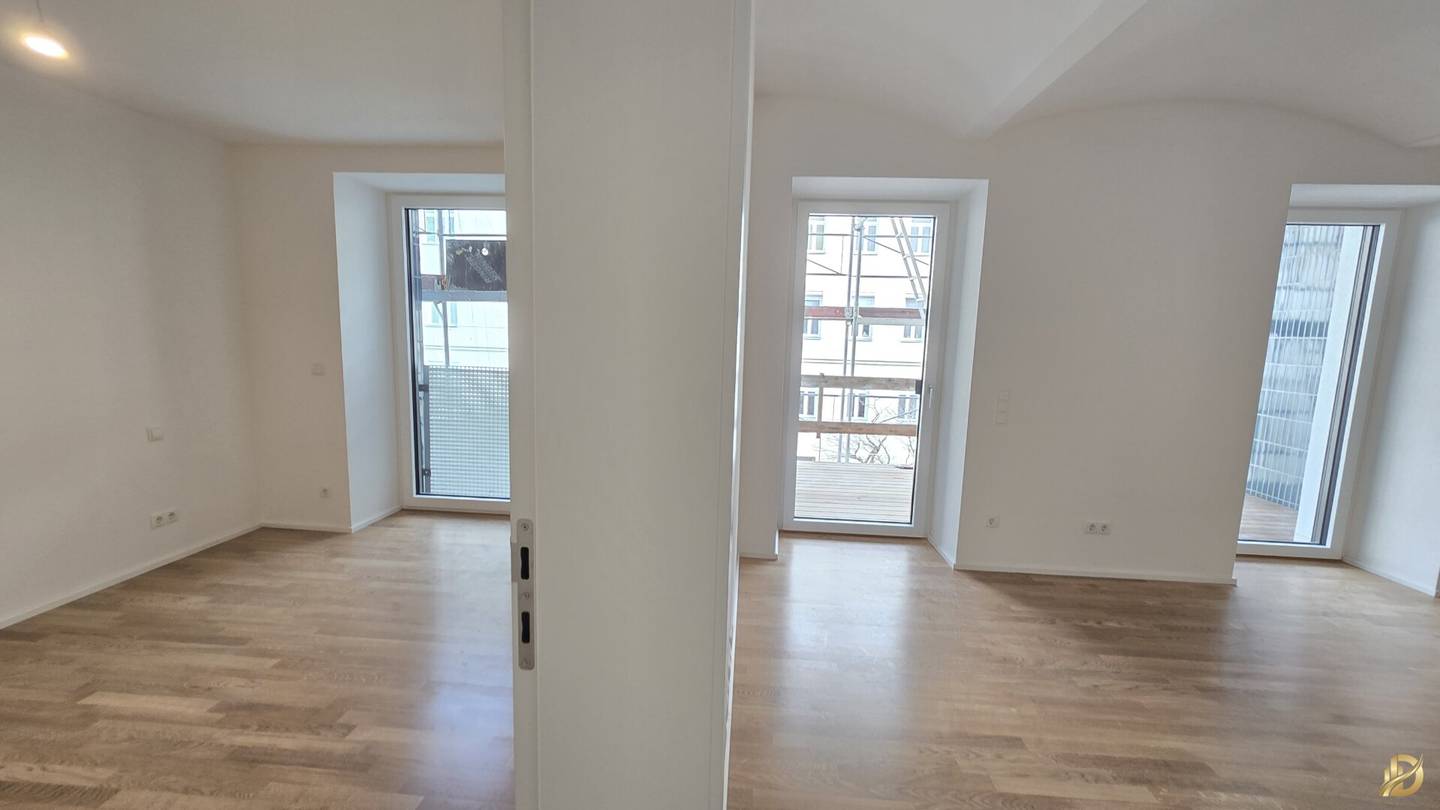 Neubau 2. Zimmer- Wohnung mit Balkon, Nähe Augarten Park