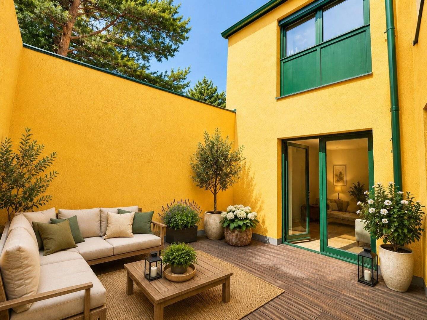 Charmante 2-Zimmer Terrassenwohnung im Erdgeschoß in Baden – 69m², 317.000 €