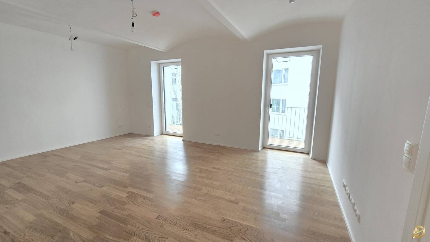 Neubau, Innenhof 2. Zimmer- Wohnung mit Balkon, Nähe Taborstraße, Nähe Prater