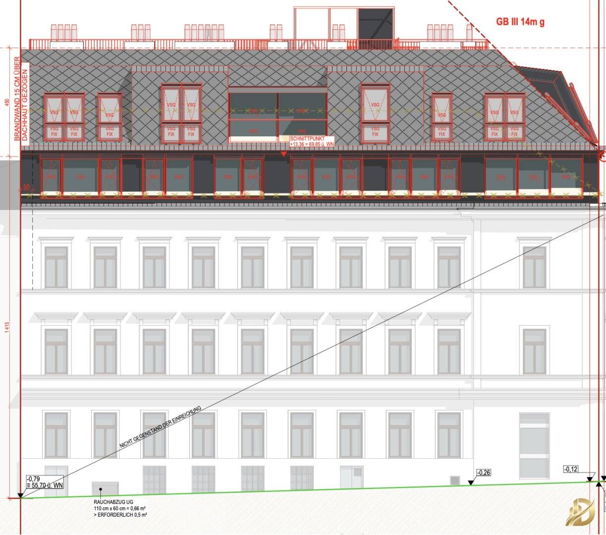 DG- Ausbau, Dachboden mit Entwicklungspotenzial, Nähe U6 Thaliastraße
