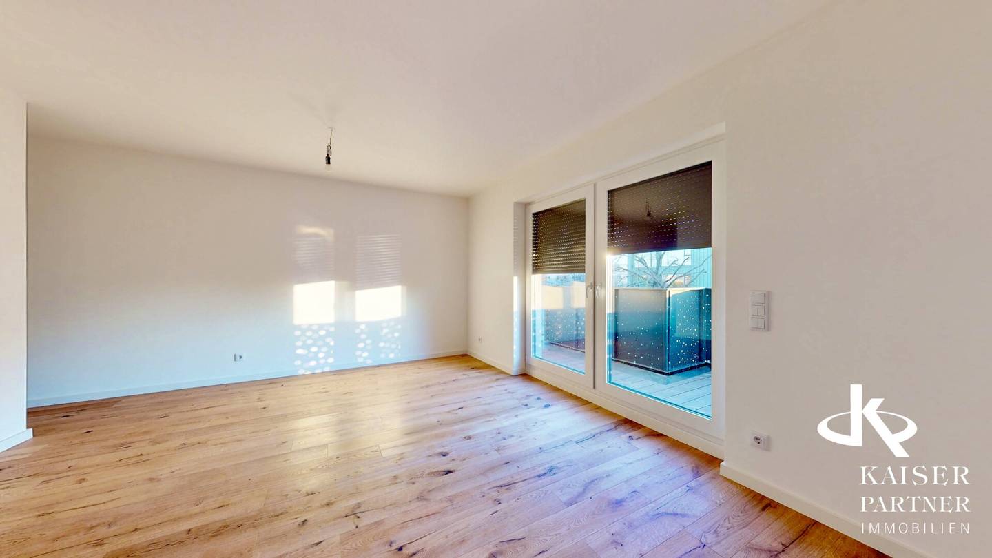 Erstbezug, moderne 2-Zimmer Wohnung mit Balkon/Terrasse!
