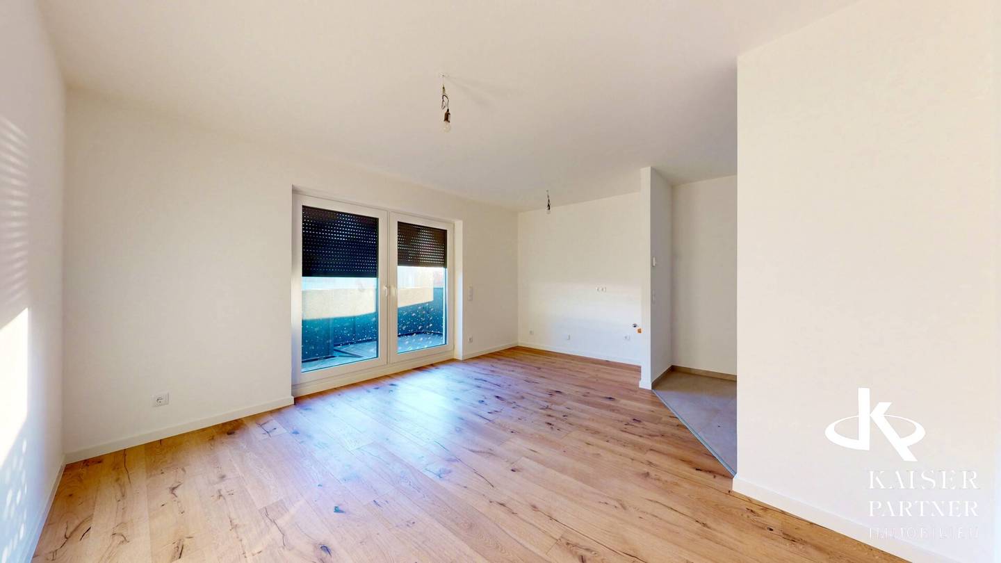 Erstbezug, moderne 2-Zimmer Wohnung mit Balkon/Terrasse!