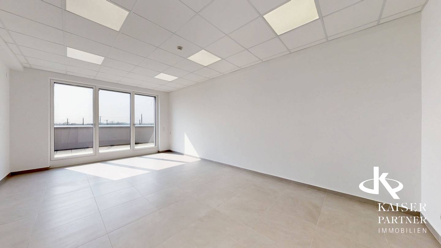 Moderne 3-Zimmer Büro mit Terrasse & 2 Parkplätzen – Erstbezug!