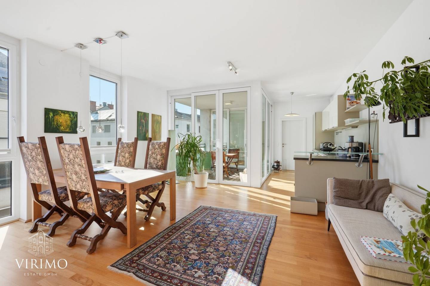 Stilvoll wohnen in bester Innenstadtlage – moderne 3-Zimmer-Wohnung mit großzügiger Loggia
