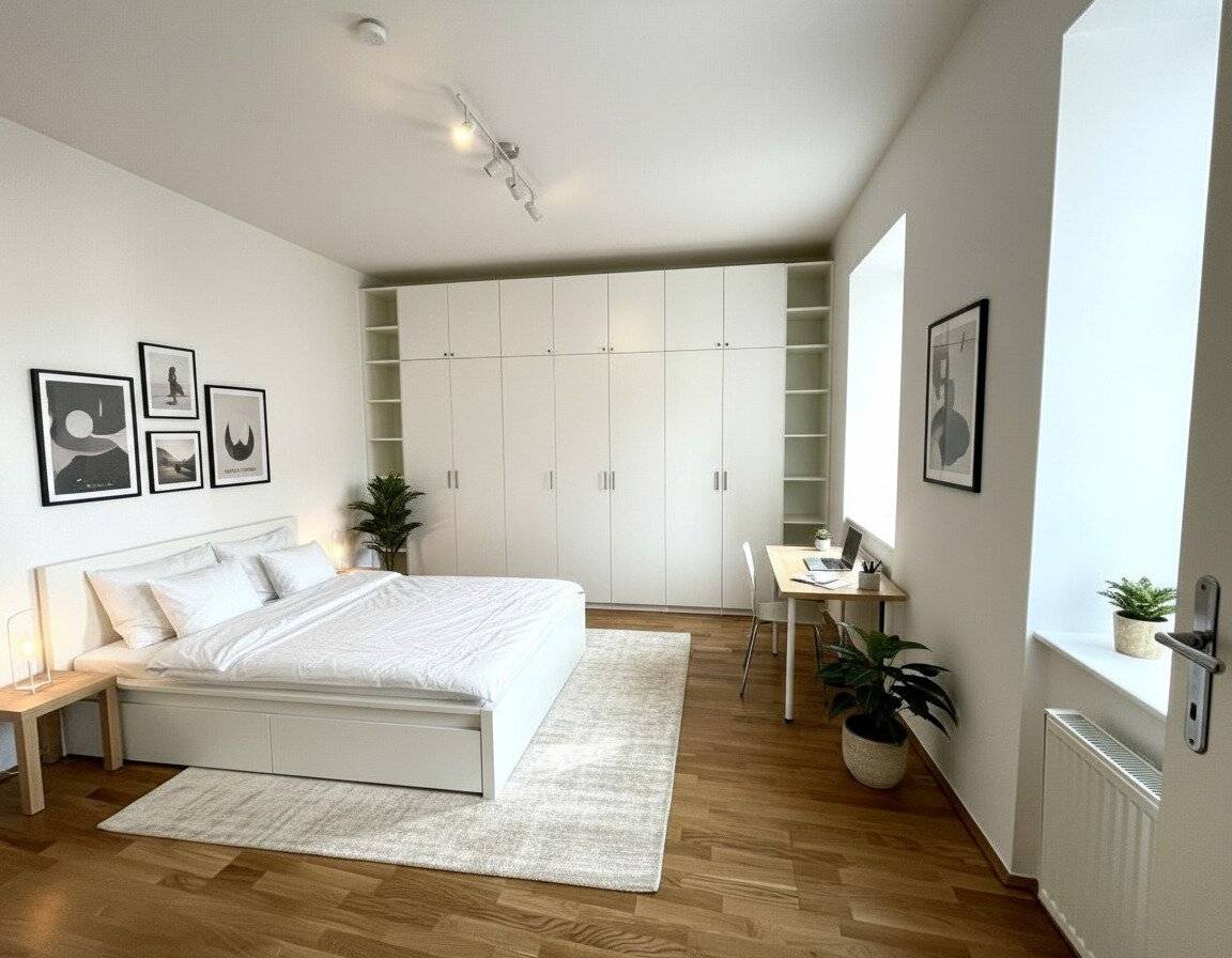 UNBEFRISTET - TOP LAGE: Moderne, ruhige und klimatisierte Dachgeschoss-Wohnung mit Terrasse / TOP LOCATION: Modern, quiet and air-conditioned apartment with terrace