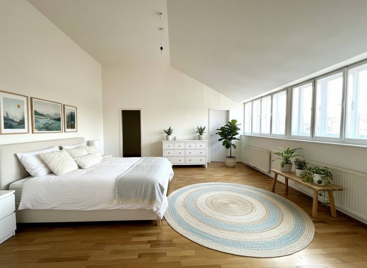 UNBEFRISTET - TOP LAGE: Moderne, ruhige und klimatisierte Dachgeschoss-Wohnung mit Terrasse / TOP LOCATION: Modern, quiet and air-conditioned apartment with terrace