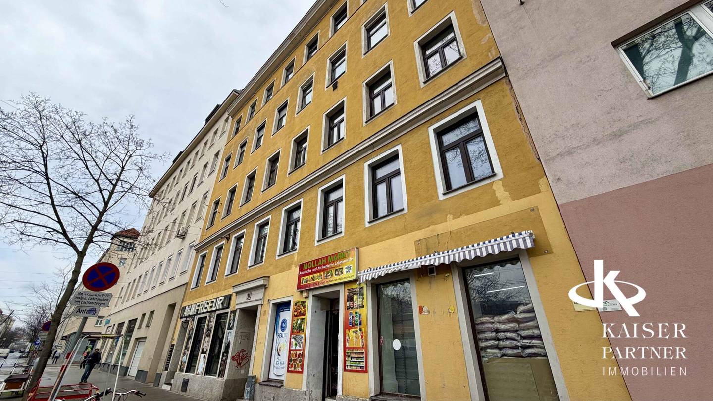 Geschäftslokal nebst Brigittenauer Hallenbad!