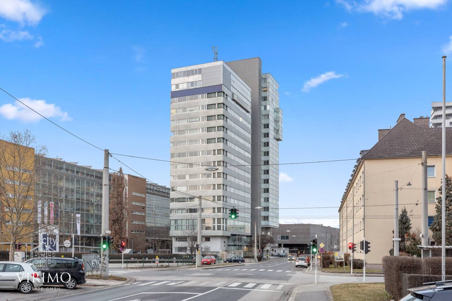 Seltene Gelegenheit: Zwei Büroetagen im CITYTOWER Linz – 580 m²  mit 11 Stellplätzen