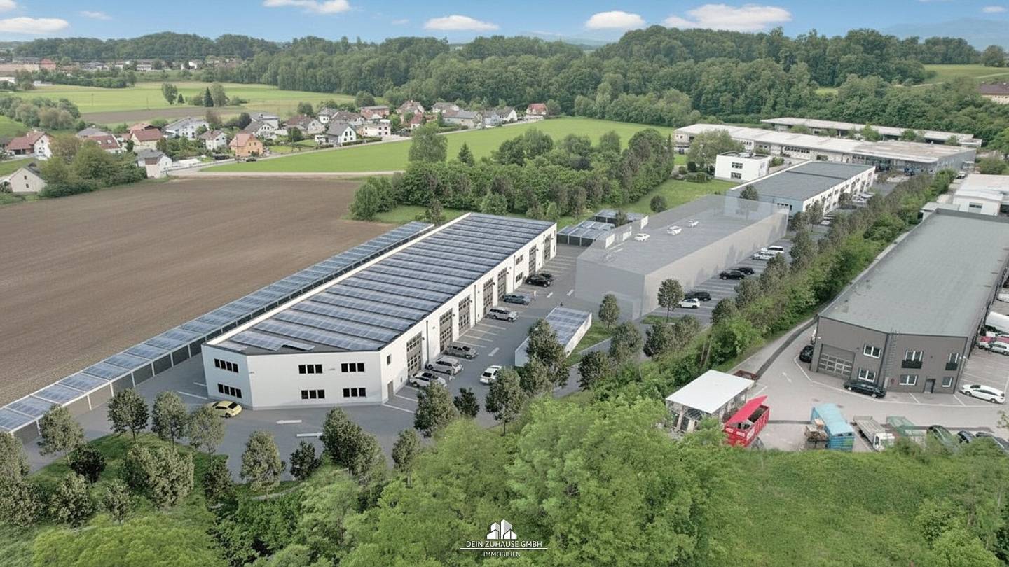 Betriebs-/Produktions- oder Lagerhallen mit Flächen von 59 - 175 m² im Gewerbepark Rüstorf / Schwanenstadt zu verkaufen / vermieten (Top 14c)