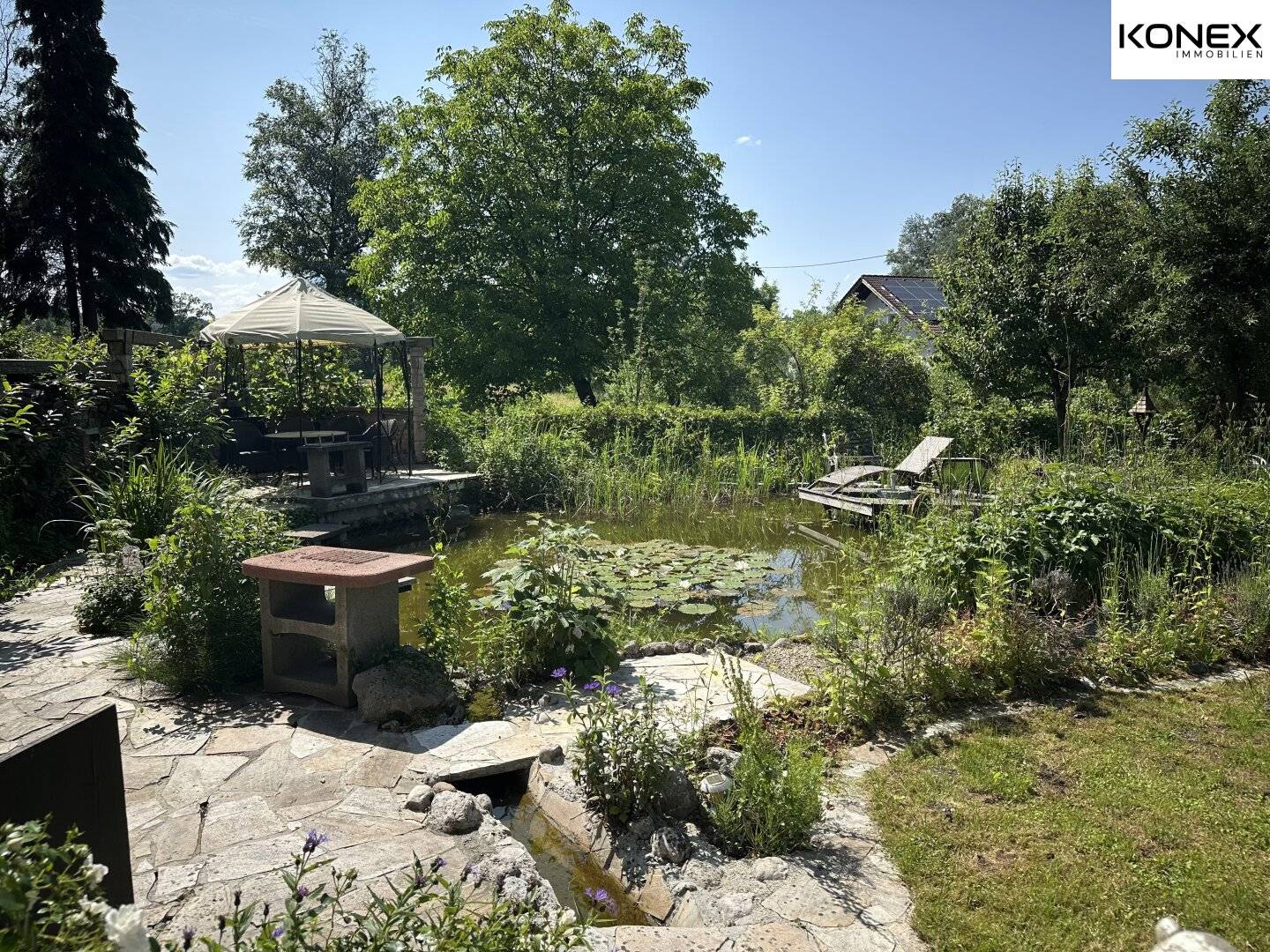 Stilvolles Einfamilienhaus mit Pool & Teich in begehrter Lage Salzburg-Moosstraße