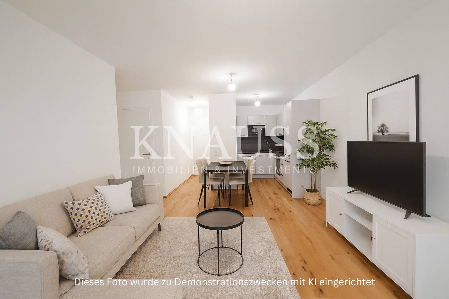 Erstbezugs-2-Zimmer-Wohnung mit Balkon in zentraler Lage des 22. Bezirks